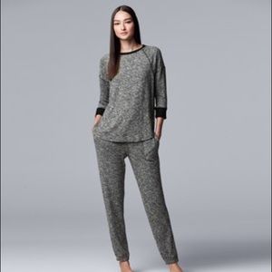 Vera Wang Cozy PJ Set.